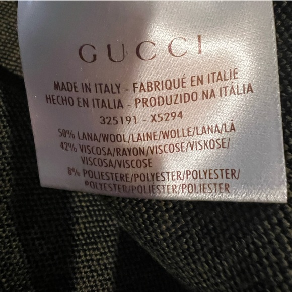 GUCCI wool and viscose beautiful stretch pencil skirt - Picture 5 of 6